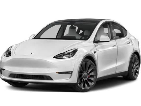 TESLA MODEL Y 2021 5YJYGDEF5MF277575 image